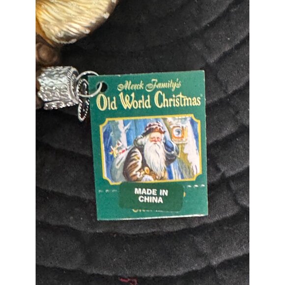 Western Horse Ornament Glass Handcrafted By Merck Familys Old World Christmas Wi - Picture 10 of 10